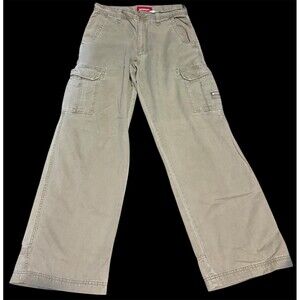 Vintage Union Bay Cargo Pants Men 34 X 34 Brown Khaki Baggy Fit Skate Y2K Twill